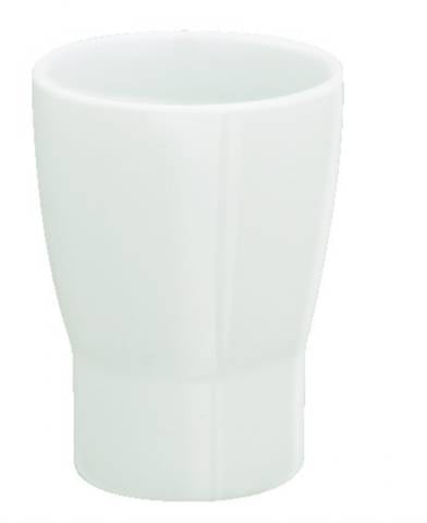 OPERA WHITE VASO  H 10,5 CM