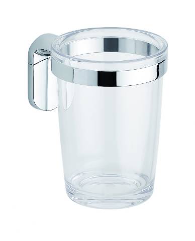 ZERO VASO+SOPORTE CROMO