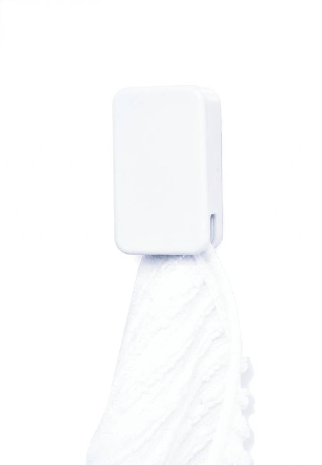 B-SMART COLGADOR SQUARE CLICK 2 BLANCO