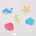 WATERWORLD STICKER PVC SET 5PCS