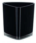 TRIX-ACRYLIC BLACK VASO 10.5 CM