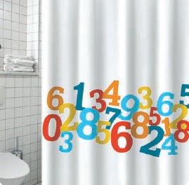 NUMEROS MULTICOLOR C.TEXTIL 180X200