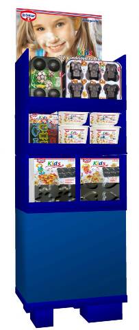 Promotional Display "Dr. Oetker Kids"