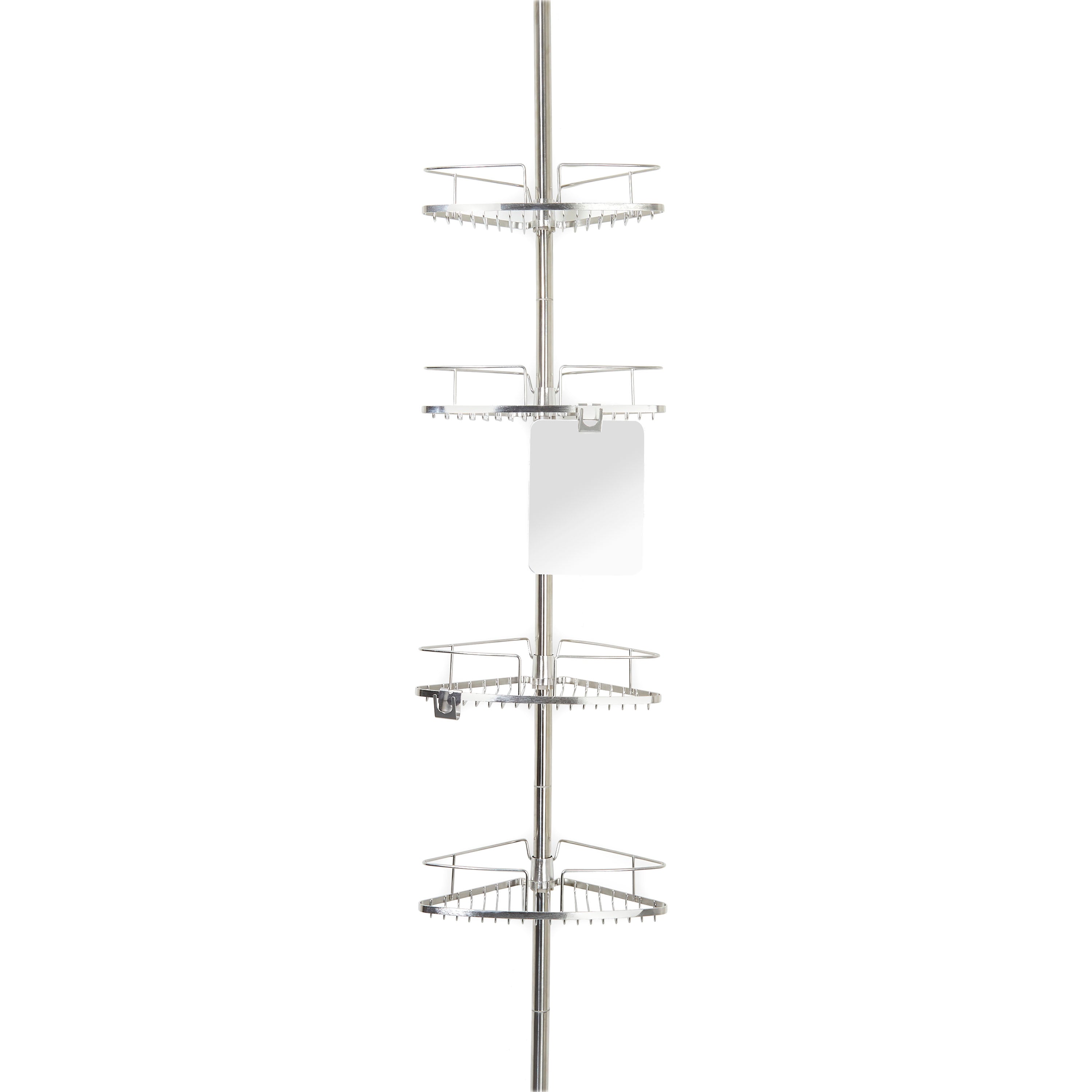 FINELINE COLUMNA RINCONERA 4 CESTAS CON ESPEJO