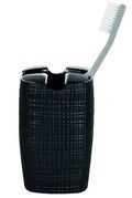 RETRO-STRUCTURED BLACK PORTACEPILLOS