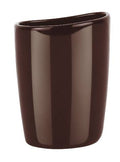 ETNA-SHINY BROWN VASO 12.5 CM