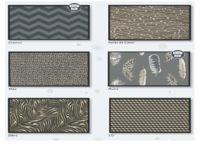 FELPUDO POLIAMIDA 40X60 ESTAMPADO BASE VINYL