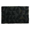 ALF. ALGODON NEGRO/GRIS 50X80