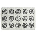 ALF. MICROFIBRA BOUBLES GRISES 50X80