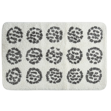 ALF. MICROFIBRA BOUBLES GRISES 50X80