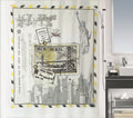 RIVERDALE YELLOW/BLACK C.TEX 180X200