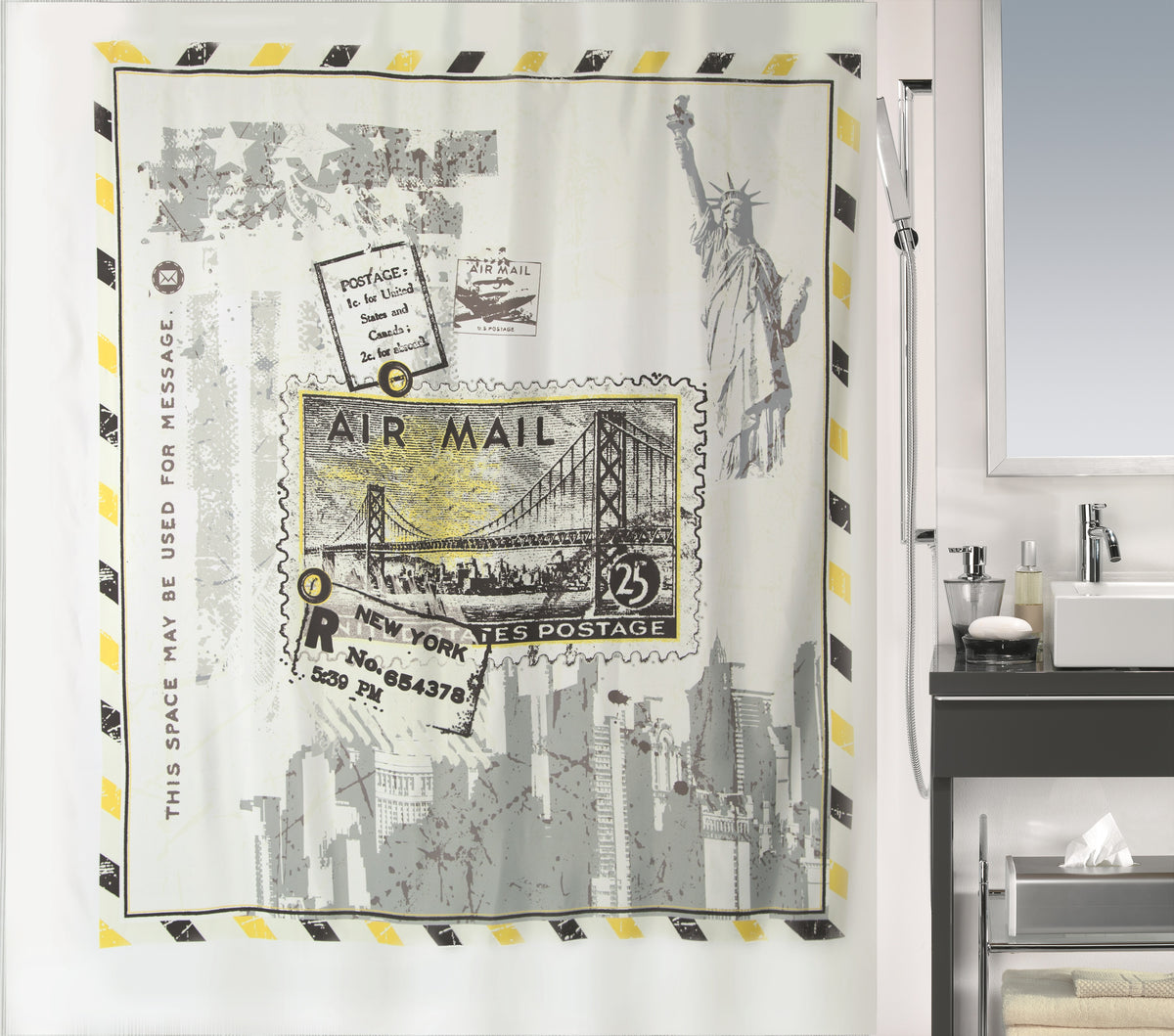 RIVERDALE YELLOW/BLACK C.TEX 180X200