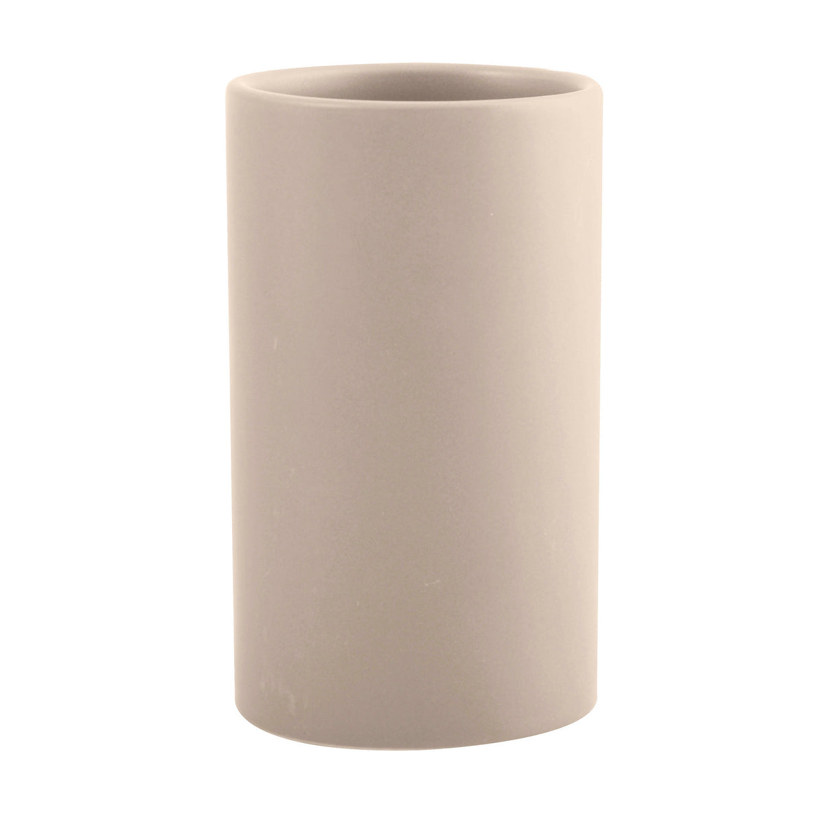 TUBE-MATT TAUPE VASO 11.5 CM