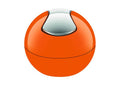 BOWL SHINY ORANGE 1L cubo C/ TAPA 13.5 CM