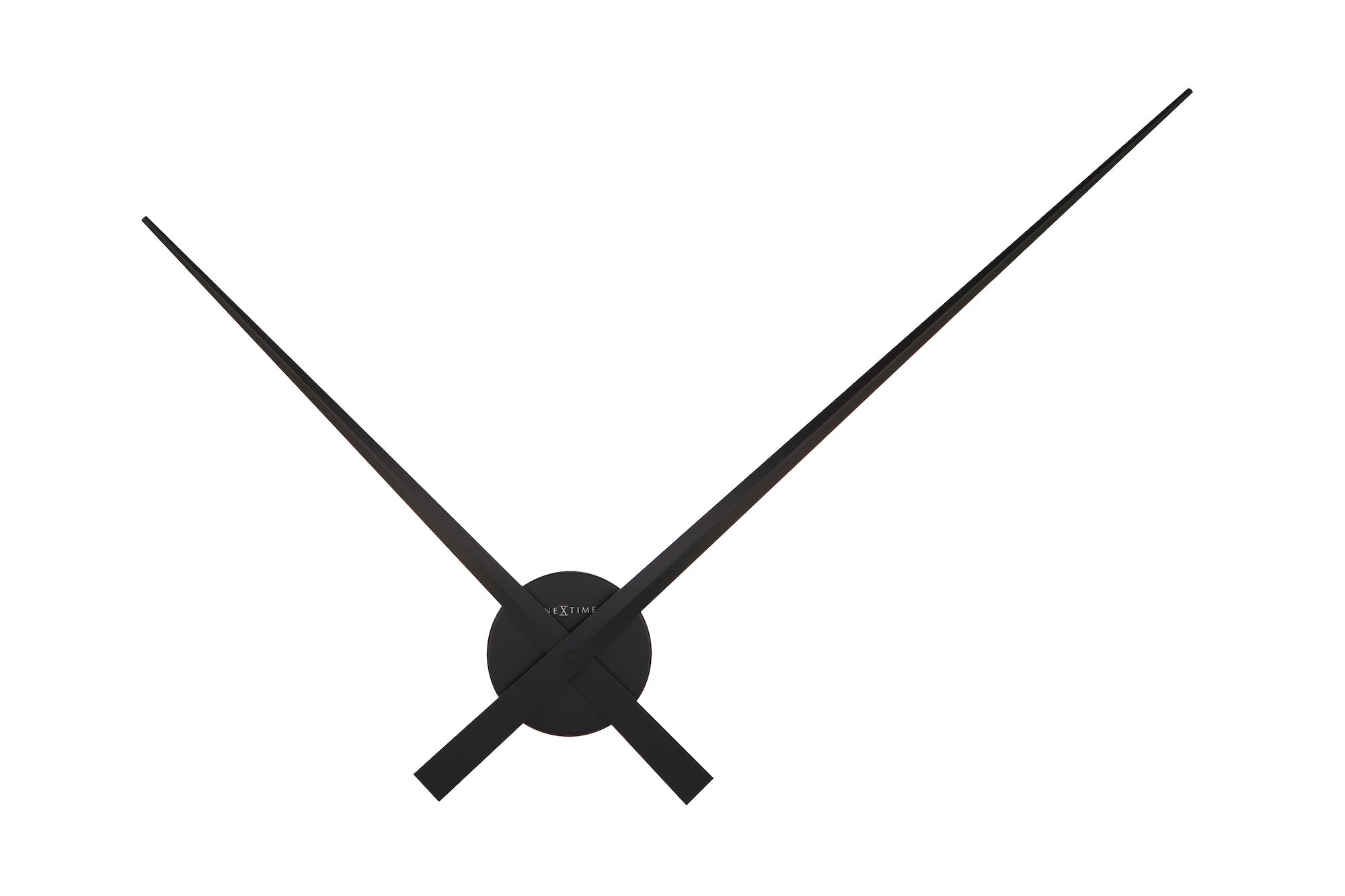 Reloj Pared Ø 85 cm - Aluminum - BLACK - 'Hands'