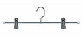 Percha Metal Antideslizante 40cm Pinzas Clip Set 2u