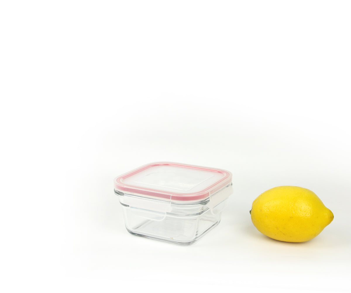 CONTENEDOR ALIMENTICIO CUADRADO 400ml [HORNO]