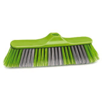 Escoba CLEAN UP TURBO 32CM VERDE GRIS
