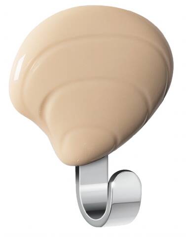 BATHDECO COLGADOR VONGOLE BEIGE