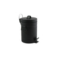 CUBO DE BASURA 3L" HABANA" NEGRO