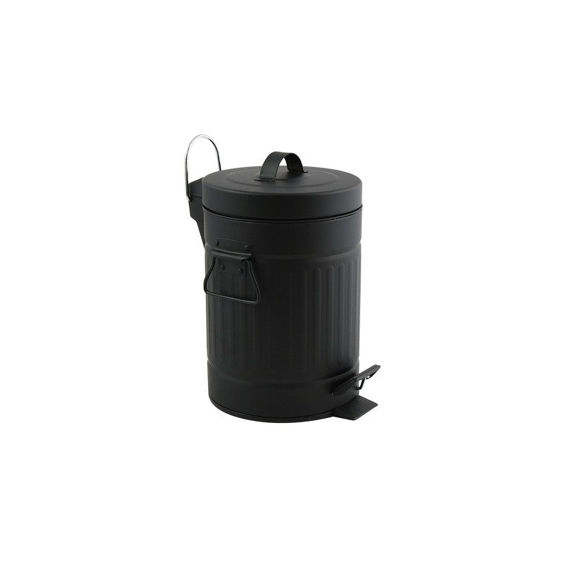 CUBO DE BASURA 3L" HABANA" NEGRO