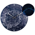 Reloj Pared Ø 35 cm VIA LACTEA Cistal en Cúpula (Brilla en Oscuridad)