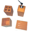MOSAICO Naranja Set 4 pcs Accesorios