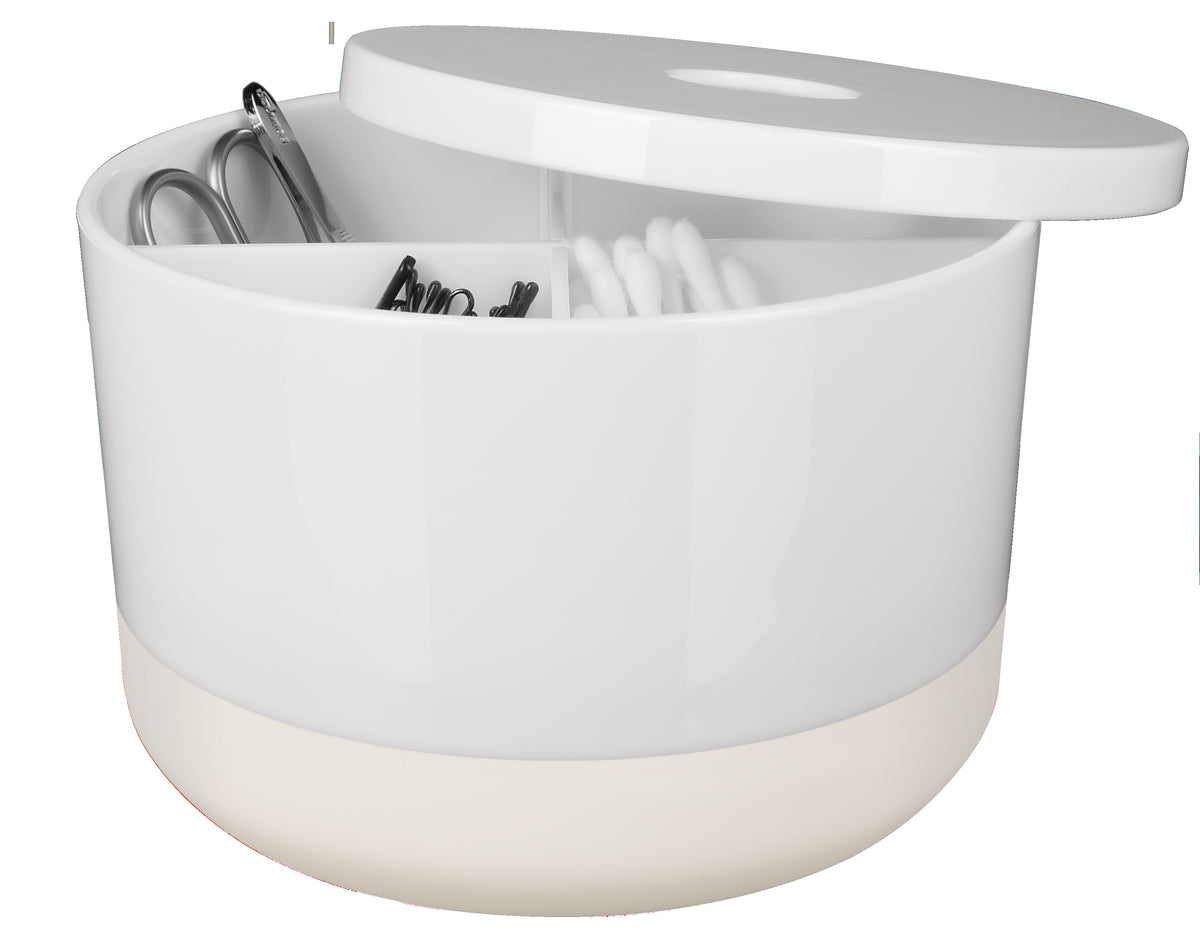 MOJI WHITE ORGANIZADOR 9 CM 1L