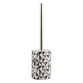 ESCOBILLERO CALULA DE WC Y BASE CERAMICA GRIS