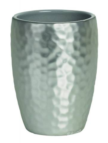 DARWIN-HAMMERED SILVER VASO 11 CM
