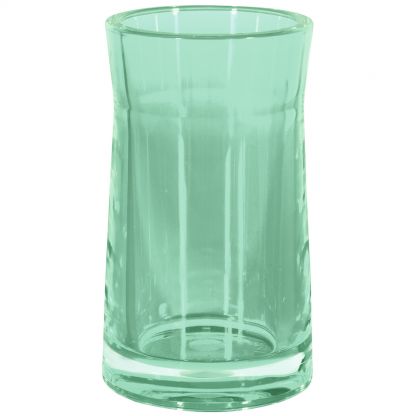 SYDNEY-ACRYLIC CLEAR-GREEN VASO 12 CM
