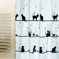 GATITOS NEGRO C.TEXTIL 180X200