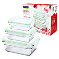 CONTENEDOR ALIMENTICIO RECTANG. HORNO 1x480ml 1x970ml  1x1730ml