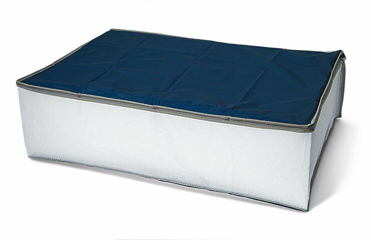Bolsa guardamantas 80x60x25 blue