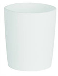 LEMON-OPAQUE WHITE VASO 9.5 CM