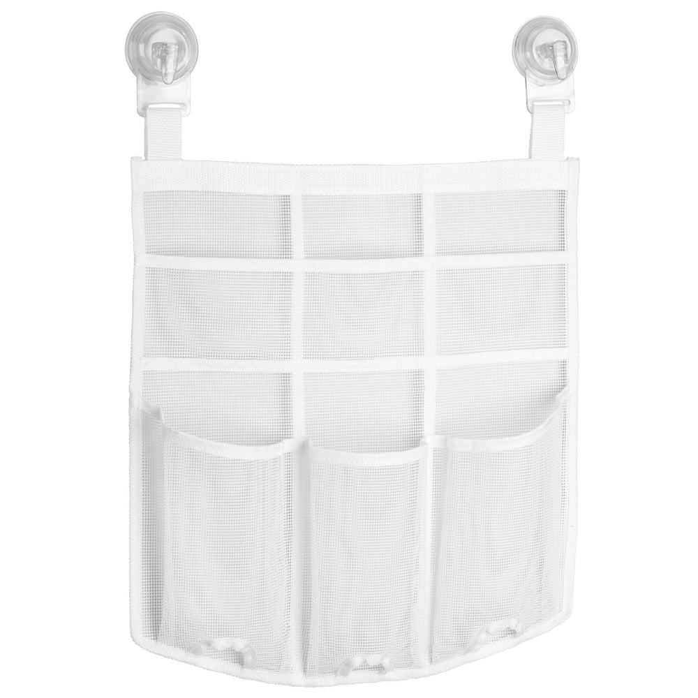 POWERLOCK  COLGADOR GEL CON VENTOSA UNA BLANCO