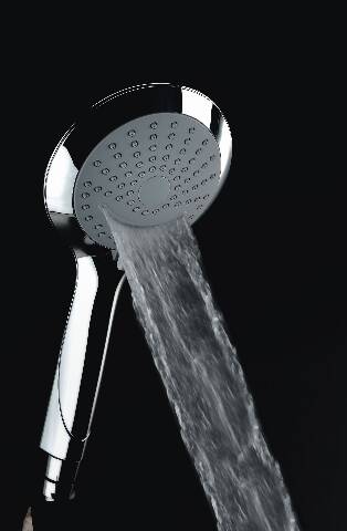 WATERFALL SHOWER 2 JETS CHROM