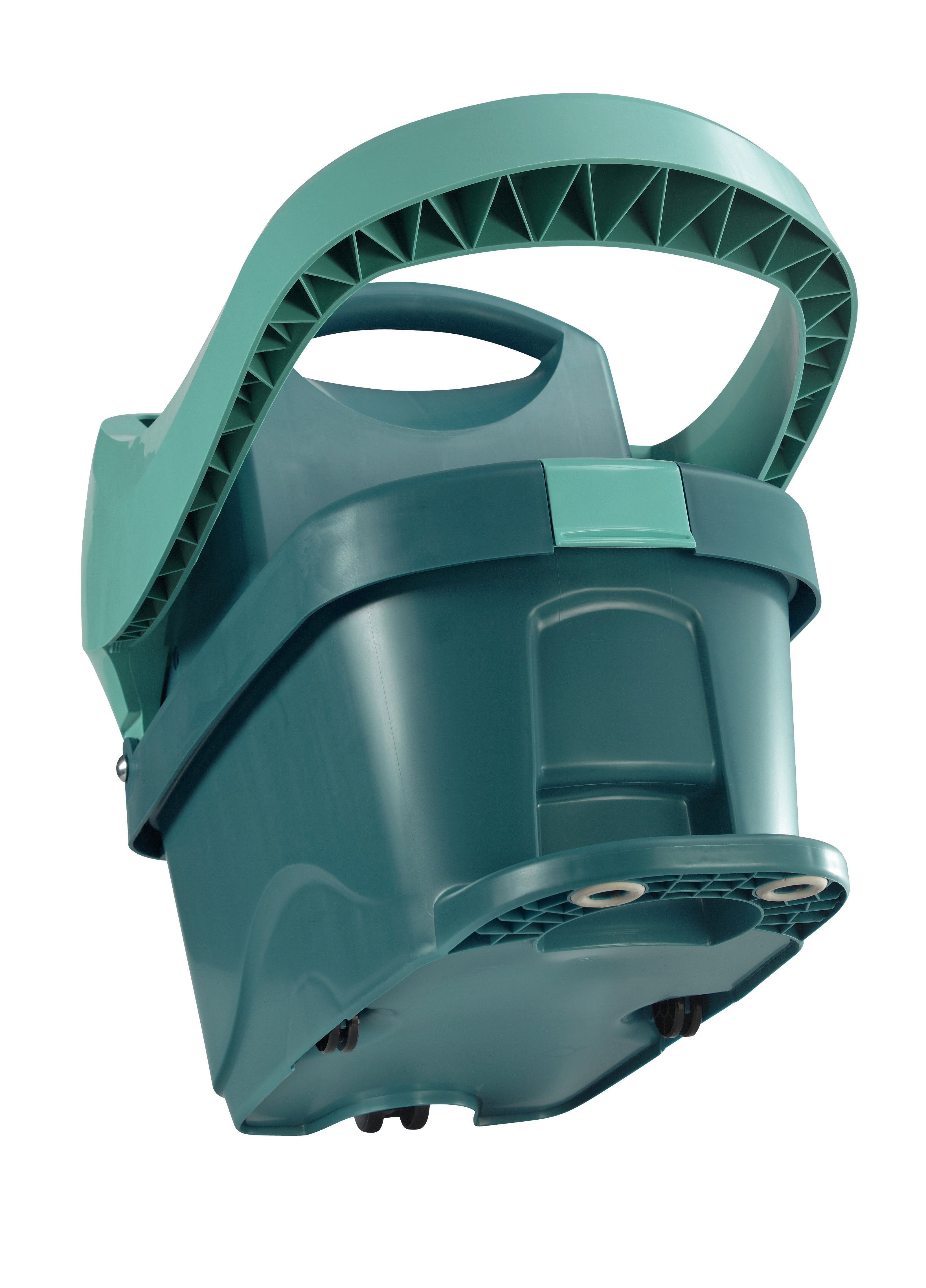 Cubo Profi XL con prensa escurridora y ruedas, 8 l.