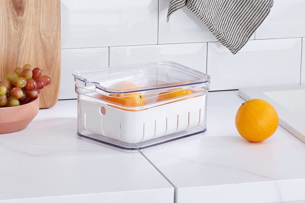 CRISP ORGANIZADOR DE COCINA 21x16.5x9.9cm Cesta Interior