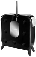 CUBE BLACK ESCOBILLERO + PORTARROLLO