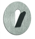 PUNZO-ROUND STEEL PERCHA ADHESIVA HOOK