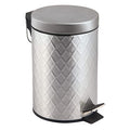 ARUN STAINLESS STEEL 3L cubo PEDAL 25.7 CM