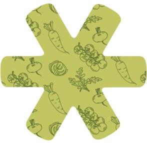 SARTEN SET PROTECTOR 3u 38cm VEGGIE GREEN