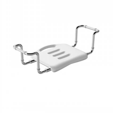 VIVAWELL CHROM ASIENTO BAÑERA W 50-65 CM