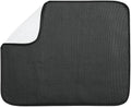 IDRY TAPETE ESCURRIDOR 46X41 MICROFIBRA NEGRO/Blanco