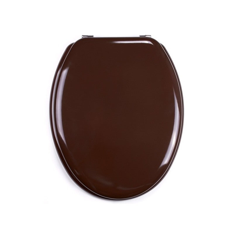 ASIENTO WC MDF MARRON CHOCOLATE