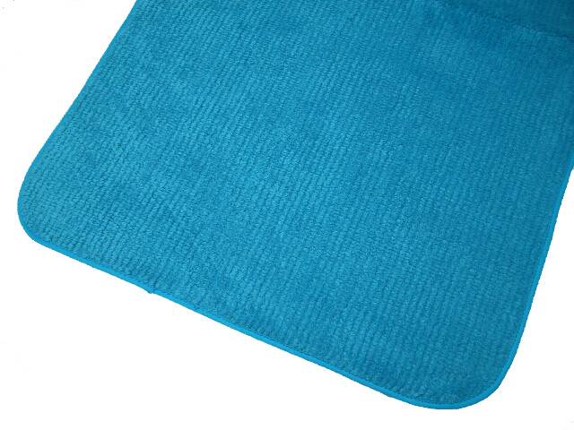 Alfombra algodón mod. BASIK 50x80 Azul bruma
