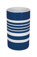 TUBE-STRIPES BLUE VASO