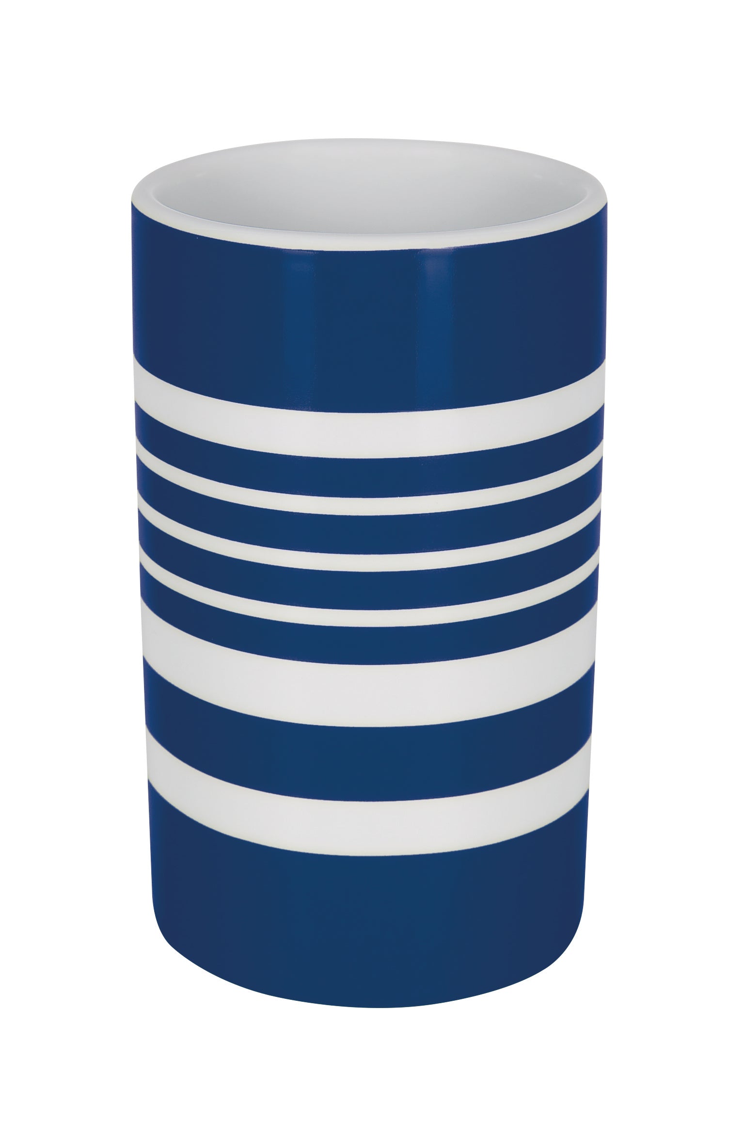TUBE-STRIPES BLUE VASO