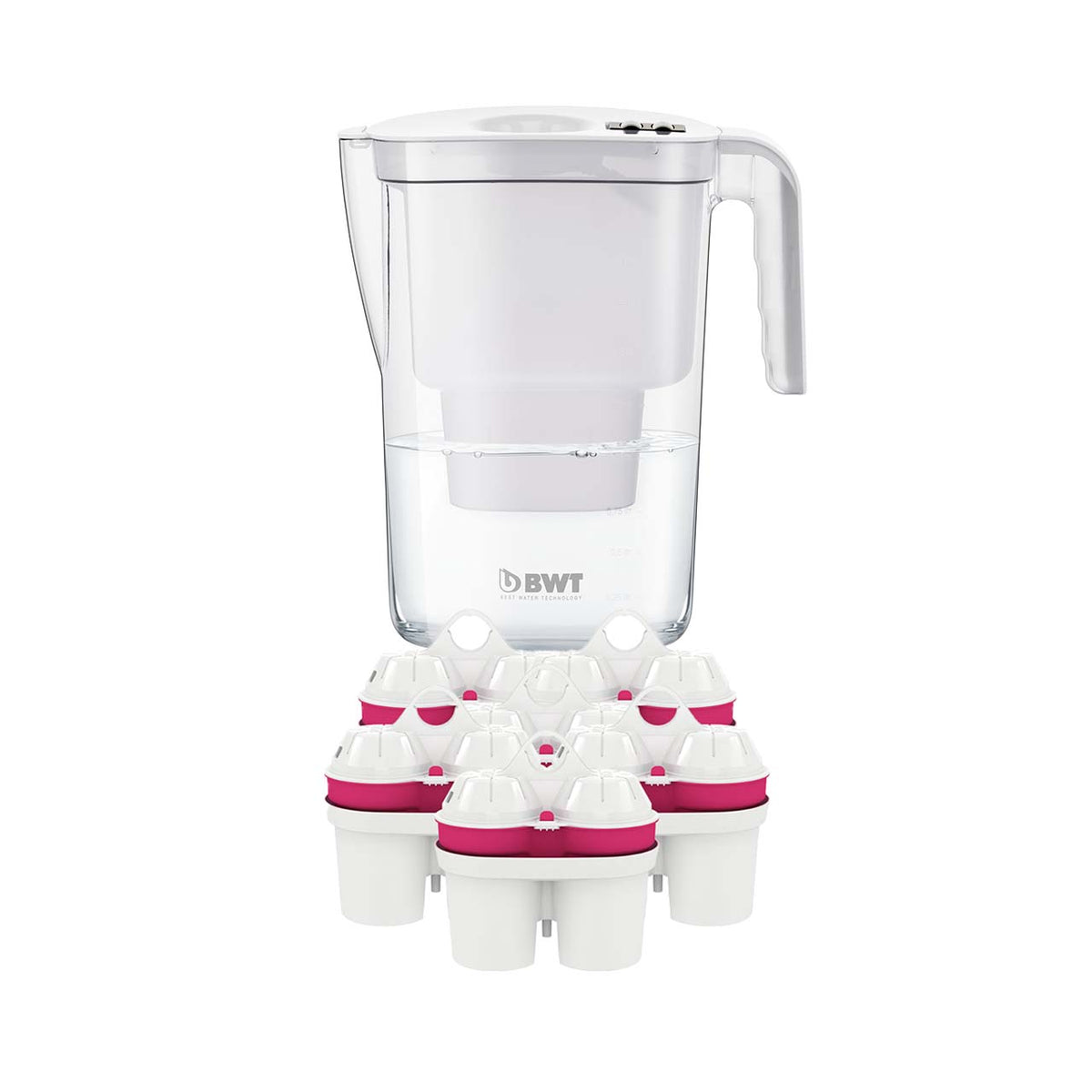 BWT 6 FILTROS Magnesio + Jarra VIDA 2,6L